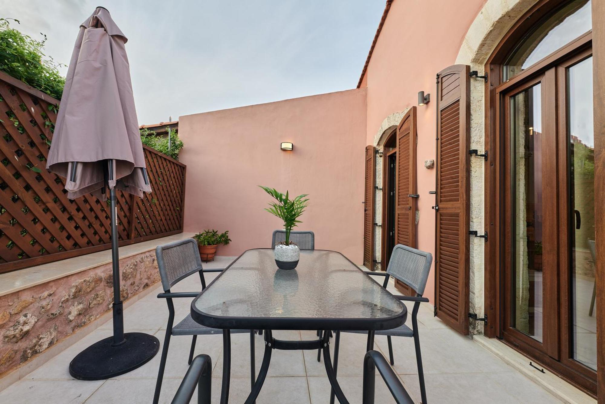 Stone Villa With Swimming Pool-Bbq! Melidhonion  Екстер'єр фото
