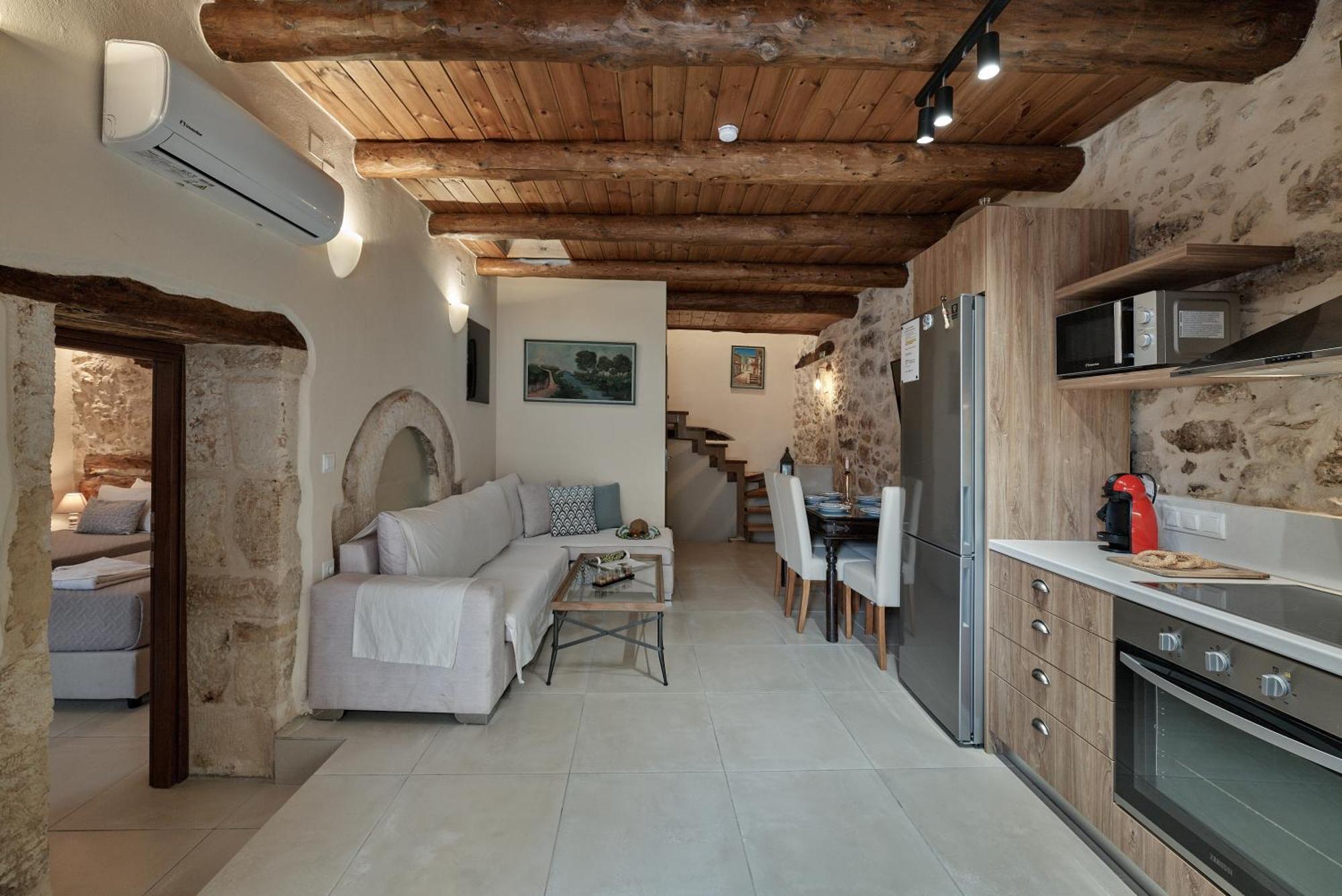 Stone Villa With Swimming Pool-Bbq! Melidhonion  Екстер'єр фото
