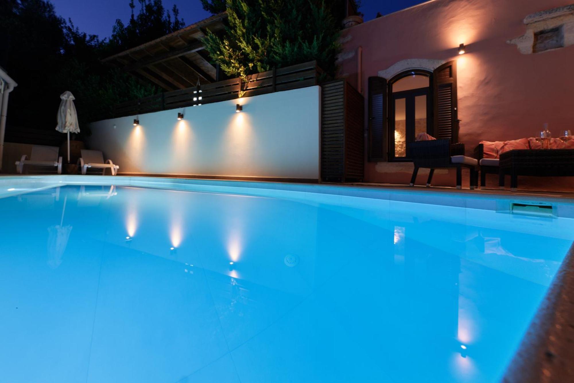 Stone Villa With Swimming Pool-Bbq! Melidhonion  Екстер'єр фото
