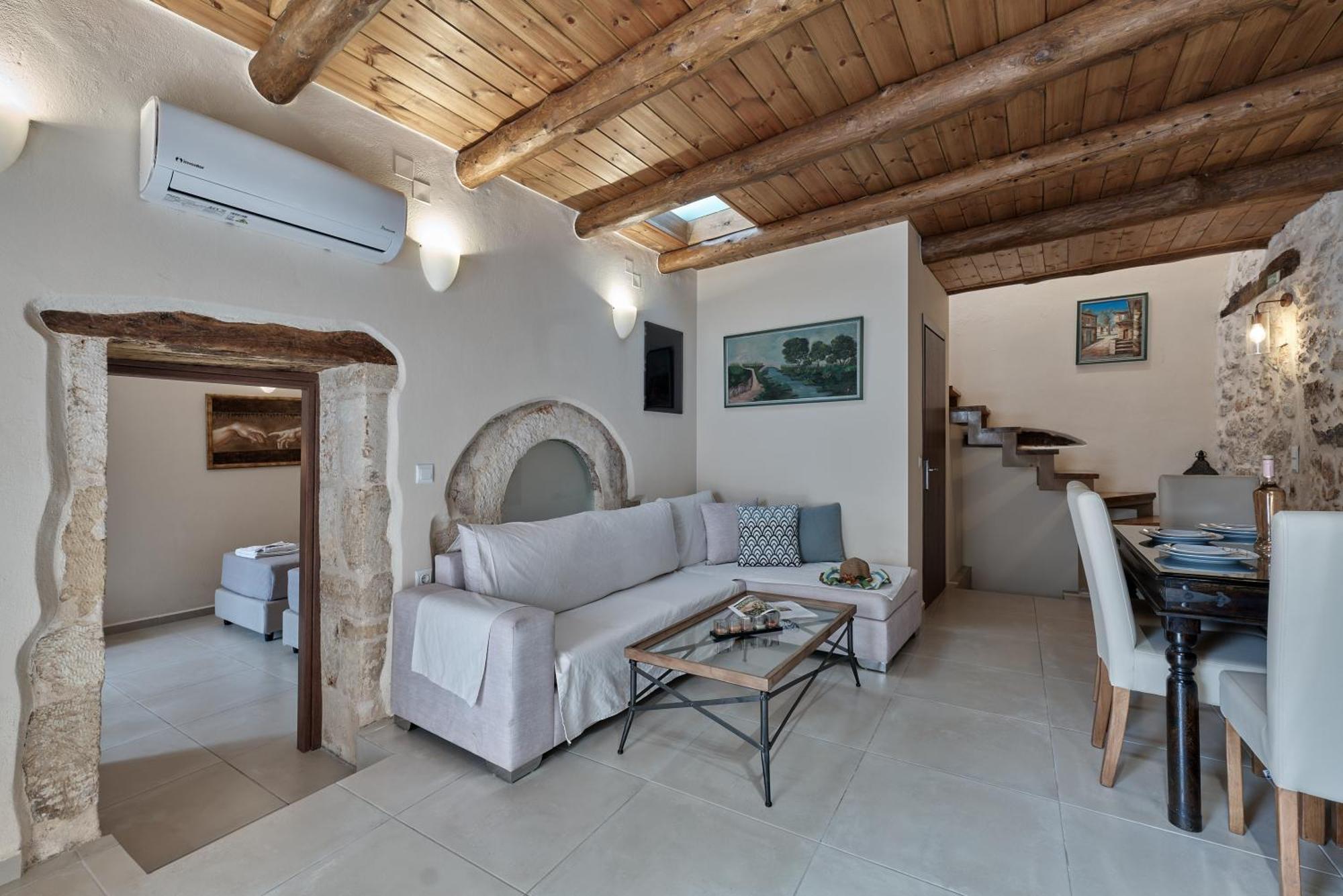 Stone Villa With Swimming Pool-Bbq! Melidhonion  Екстер'єр фото